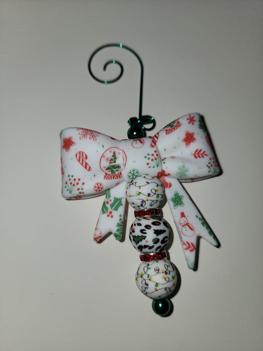 Christmas Bow Ornaments