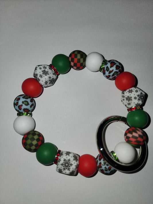Christmas wristlets/ bracelets